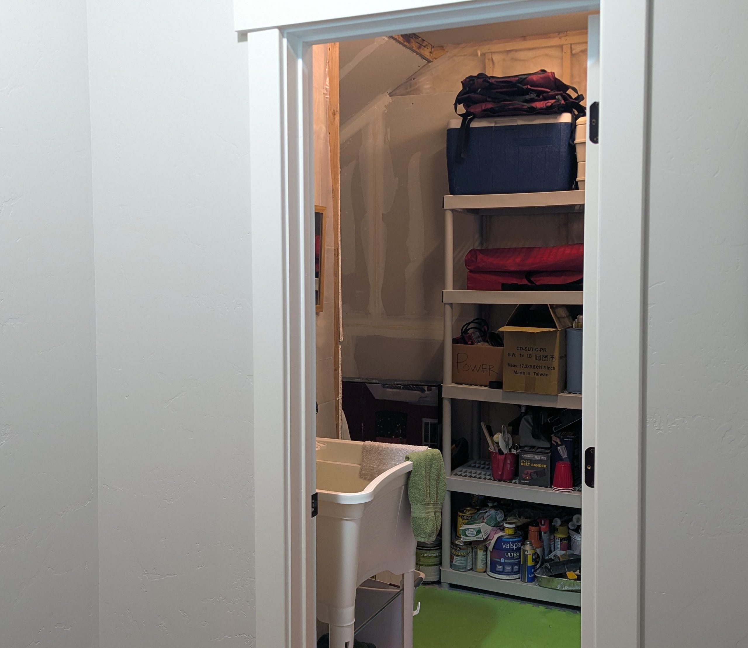 Rough-in Bath and Storage